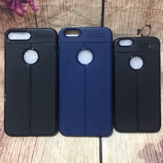 Ốp iPhone 5/ 6 /6 plus /7 plus dẻo giả da vân chỉ nổi 4D cao cấp