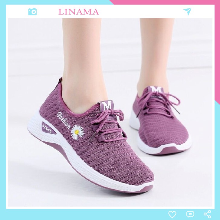 Giày thể thao nữ giá rẻ mang đẹp và phong cách LN06