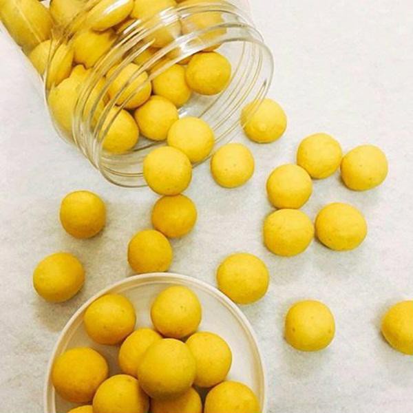 Viên tinh bột nghệ mật ong A Ma Thuộc [Hộp 500gr]  - Viên nghệ nguyên chất và mật ong tự nhiên
