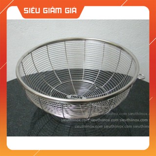 Rổ nan thưa inox đk 23-26-29-33 cm