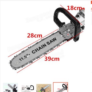 máy mài + lưỡi cưa xích