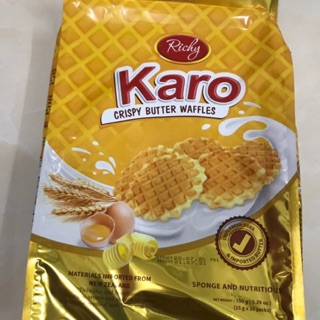 Bánh Karo Bơ Trứng Giòn Richy 150g (15g x 10goi)
