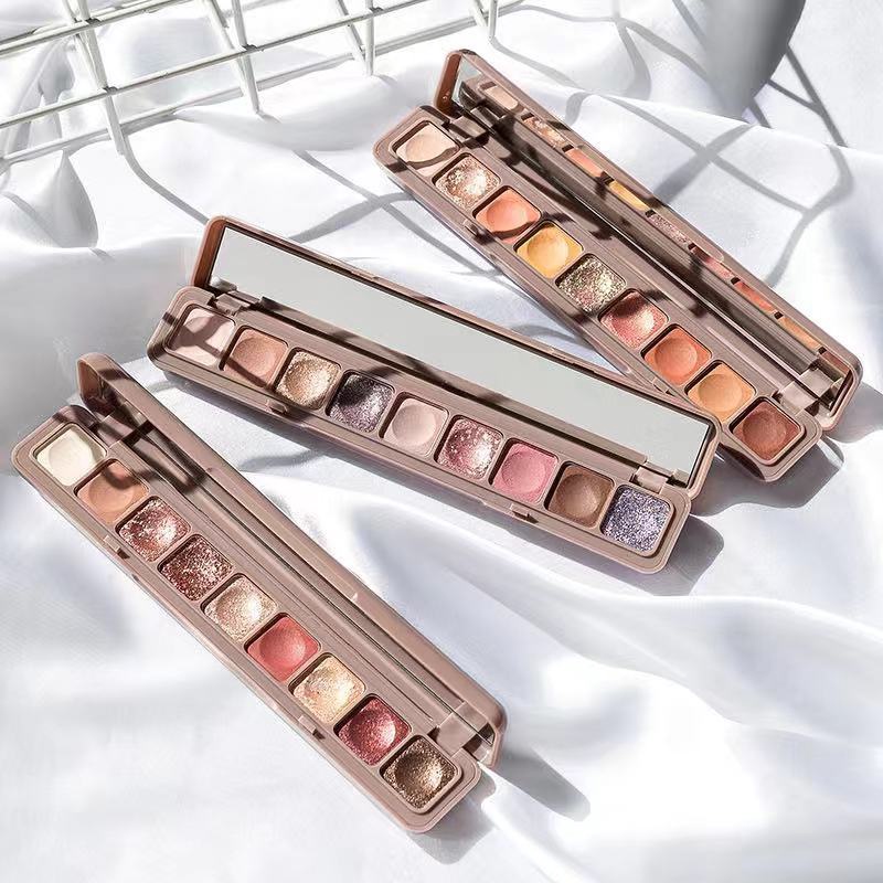 🌷 Phấn Mắt Nhũ Lameila Shadow 9 Ô 3600 Kèm Gương Nội Địa 🌷 | BigBuy360 - bigbuy360.vn