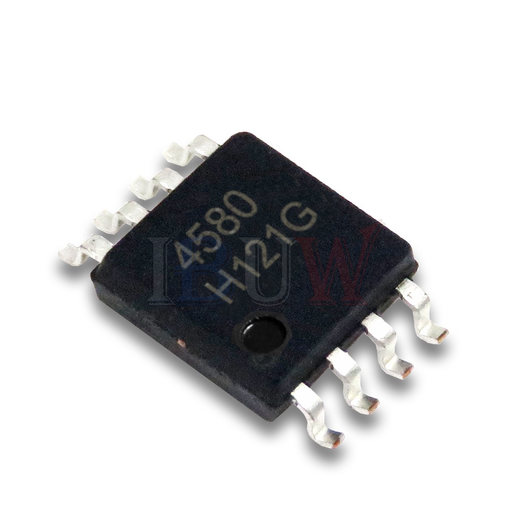 Bộ 10 Chip Điện Tử NJM4558D NJM4580E NJM4580M NJM4558 Njm4580D 4580E 4580M SOP8 JRC44558 SMD JRC4558D