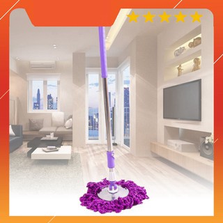 Cây lau nhà xoay 360 độ mâm inox