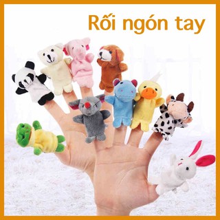 Set 10 con Rối ngon tay cho bé
