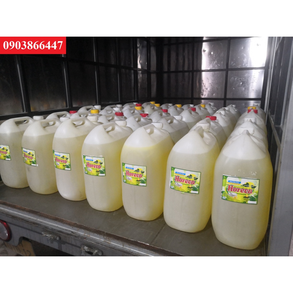 Nước rửa chén hương chanh dành cho quán ăn, nhà hàng - can 30 lít