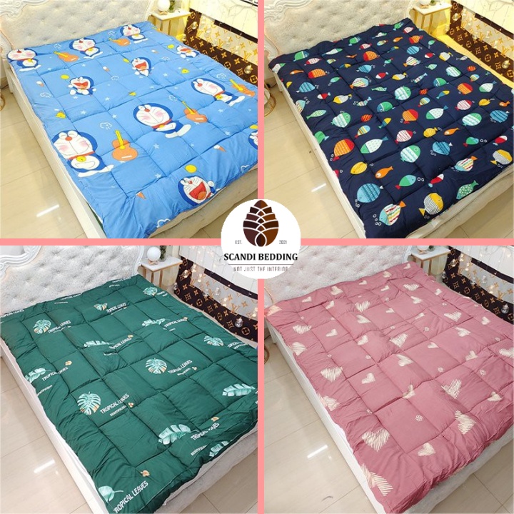 Nệm topper 💖m6/m8/2m💖 đệm topper, topper nệm SCANDI BEDDING