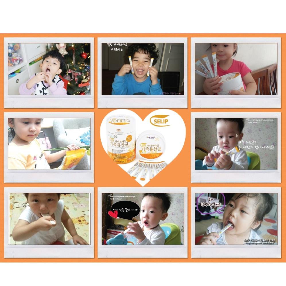 Men vi sinh Hàn Quốc Selip Probiotics cho người bị trĩ,táo bón,rối loạn tiêu hóa,tiêu chảy-1 túi 10 gói