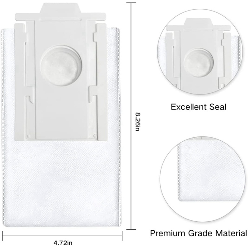 Túi đựng bụi máy hút bụi 20PCS cho Máy hút bụi Samsung VCA-RDB95 Jet Bot ' Jet Bot AI ' Robot hút bụi Bộ phận phụ kiện trạm làm sạch chân không