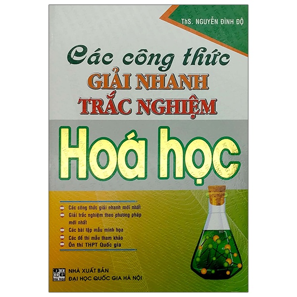 Sách Các Công Thức Giải Nhanh Trắc Nghiệm Hóa Học