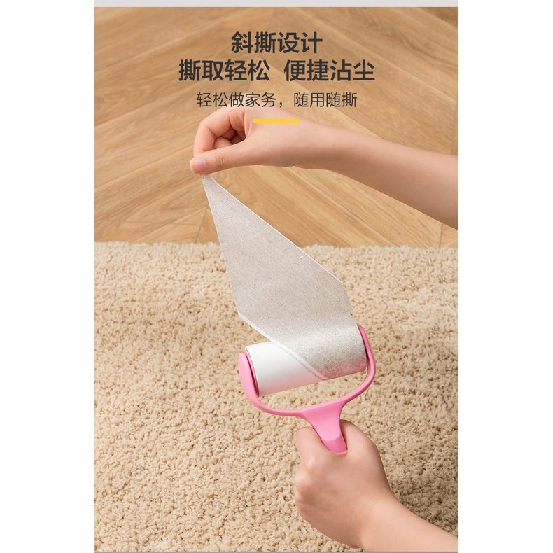 Cây Lăn Bụi Quần Áo Kèm 2 Lõi Thay Thế