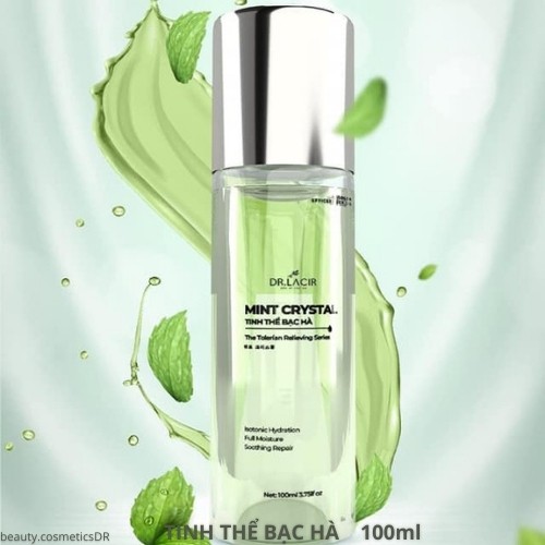 Toner-Tinh Thể Bạc Hà Se Khít Lỗ Chân Lông Cân Bằng ẨM Dr.Lacir MINT CRYSTAL 100ml | BigBuy360 - bigbuy360.vn