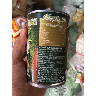 Nước cốt dừa Thái Lan Ampawa 400ml