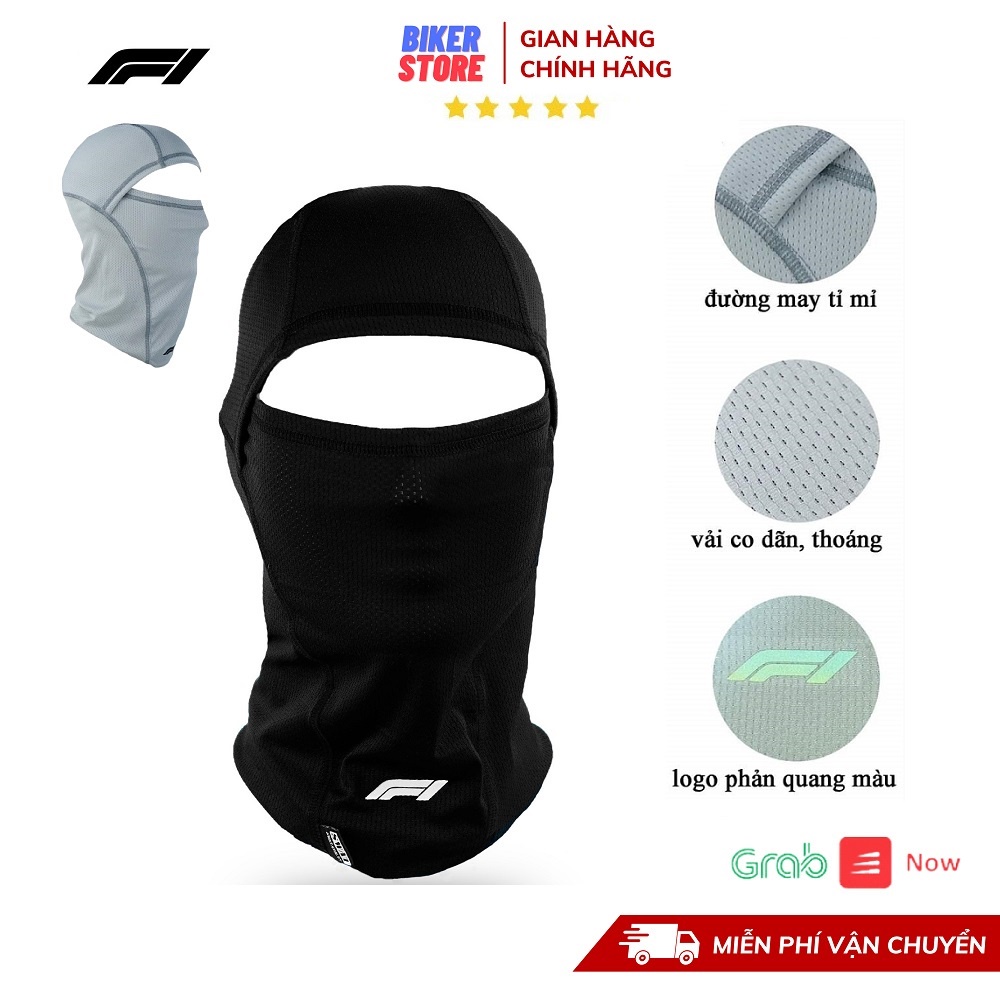 Khăn Trùm Đầu Chống Nắng F1 - Đi Phượt Xe Máy Tiện Dụng