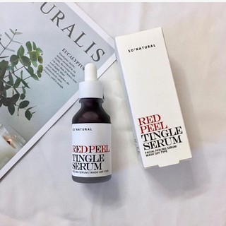 [30ML] Red Peel Tingle Serum Ngừa Mụn AHA BHA So Natural Hàn Quốc