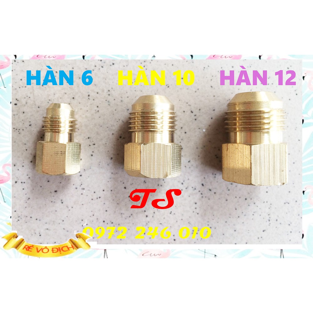 Hàn ống đồng [DÀY TỐT] phi 6, 10, 12