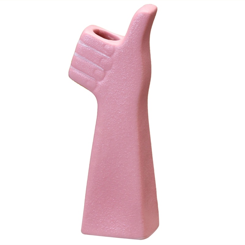 Lọ Hoa Sứ Cỡ Nhỏ Hình Bàn Tay Người Nghệ Thuật