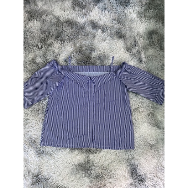 ĐỒ SI/2HAND- Áo bẹt vai nữ cotton freesize-ẢNH THẬT DO SHOP TỰ CHỤP VÀ QUAY