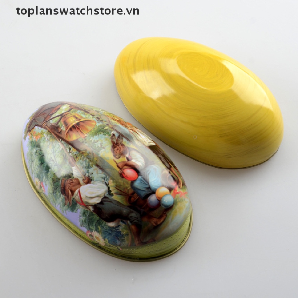 Hộp Sắt Đựng Kẹo Hình Thỏ Hoạt Hình Dễ Thương