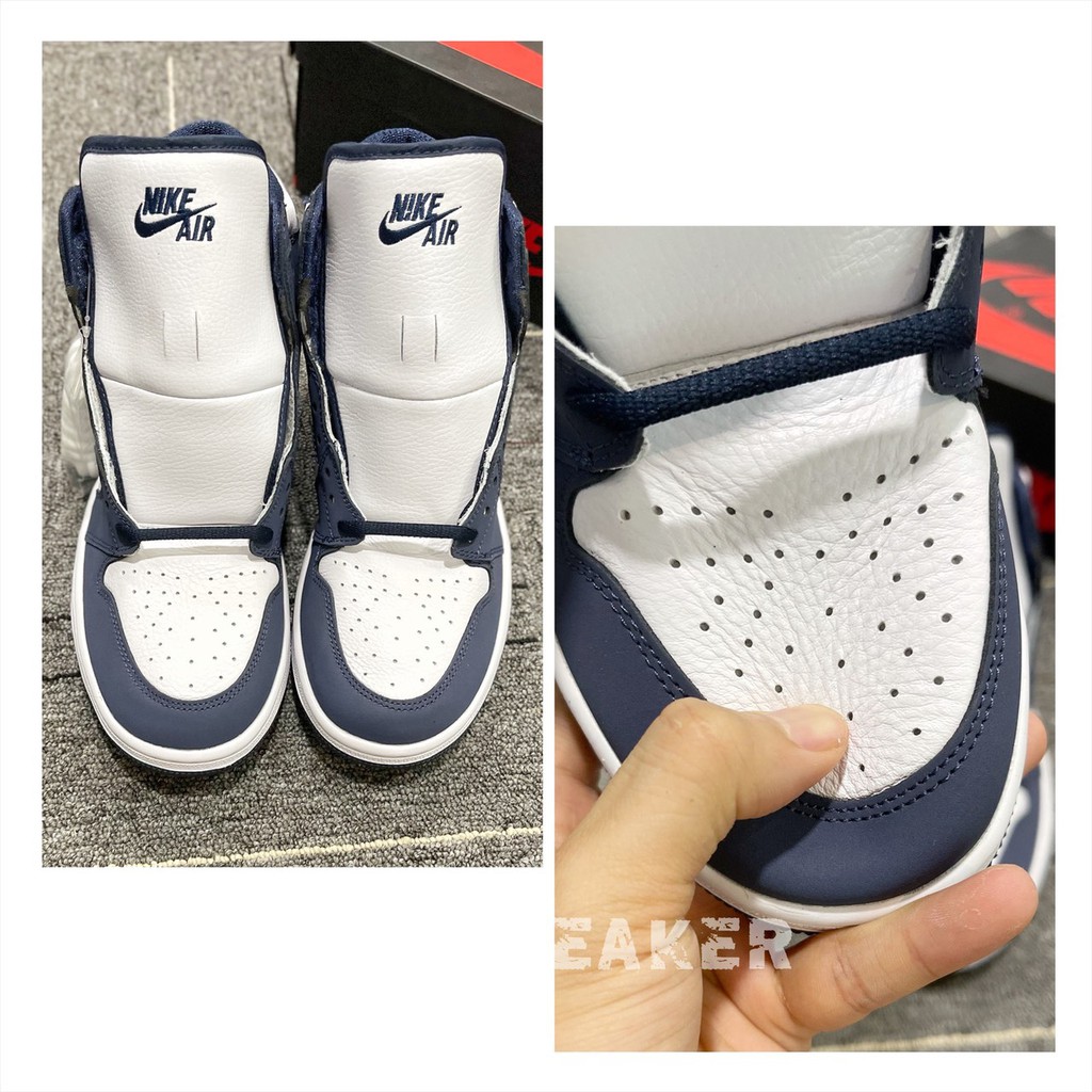 [GeekSneaker]  Giày Jordan 1 Retro High COJP Midnight Navy