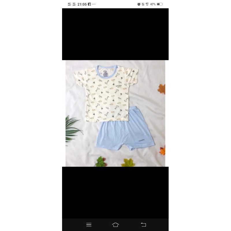 Bộ cộc tay chất peptit cho bé