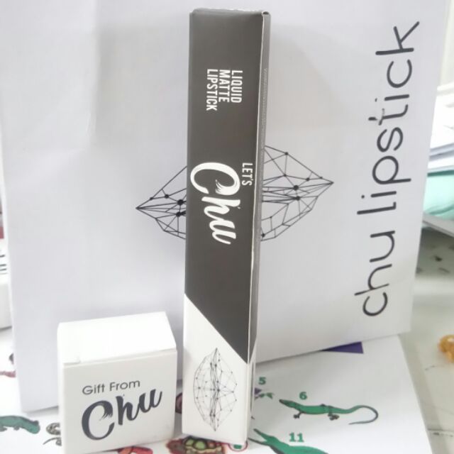 son chu Lipstick màu số 8 đỏ cam