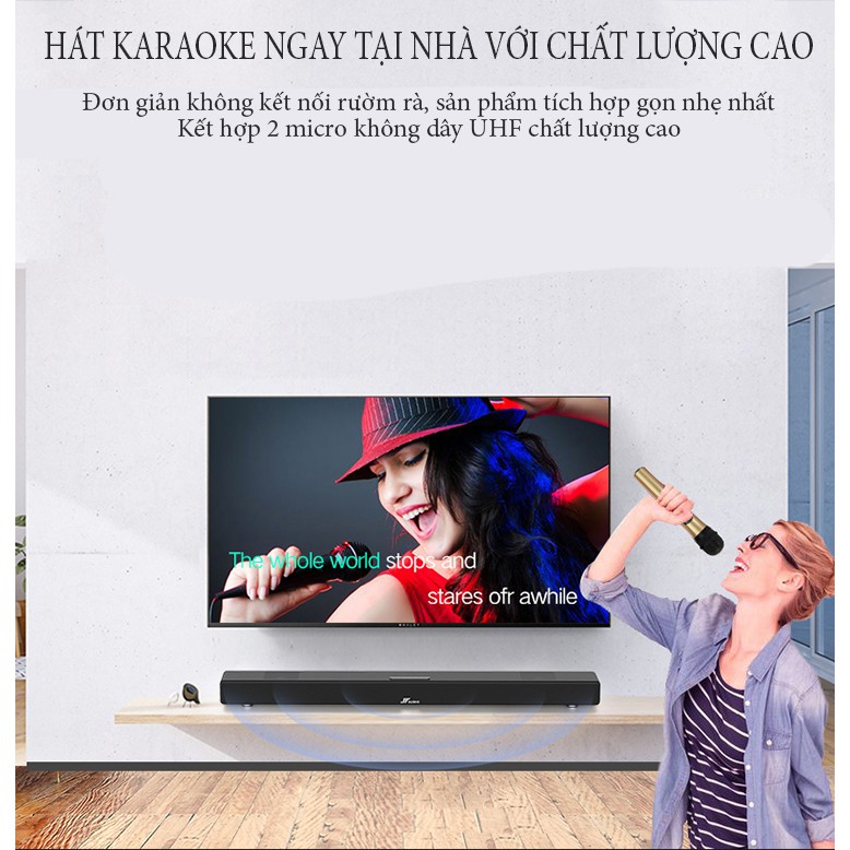 loa thanh karaoke youtube trên tivi smart SR100 -K