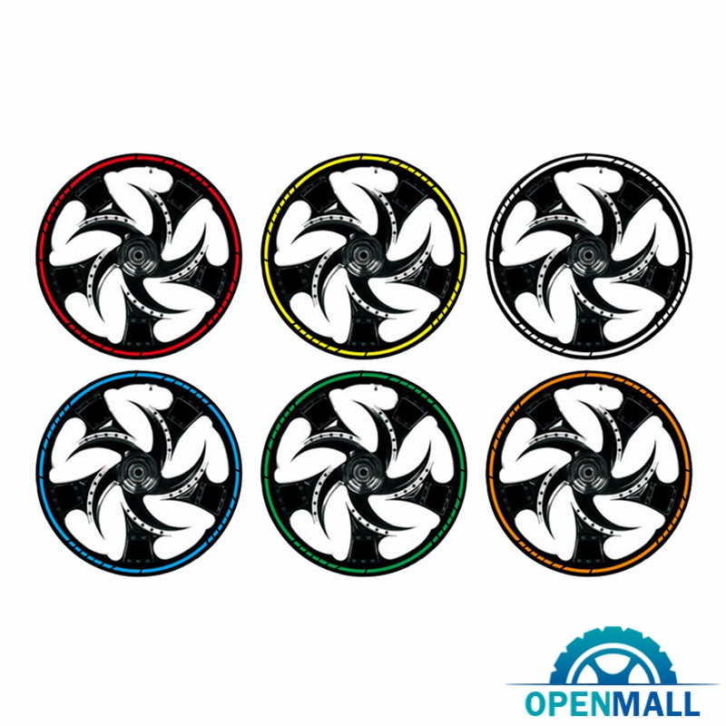 Bộ 16 miếng Sticker phản quang dán bánh xe