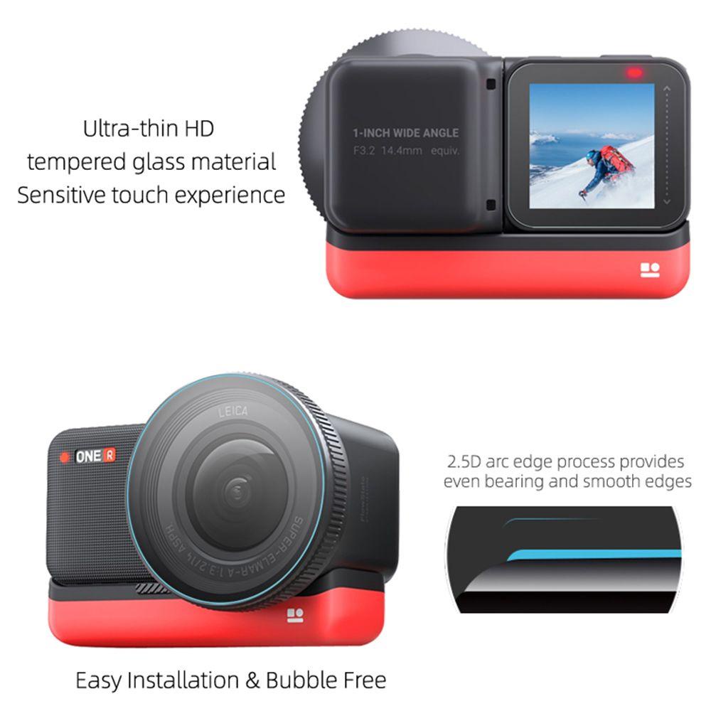 BTLIMER Kính Cường Lực HD Chống Cháy Nổ Cho Camera Insta360 ONE RS Insta360 ONE RS