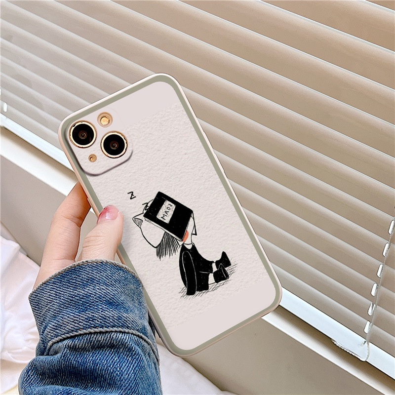 ỐP LƯNG IPHONE Bé áo đen  ốp iphone 12 pro/13pro/13promax/7/7+/8/8+/X/XS/XSM/11/11PMROMAX tr1014