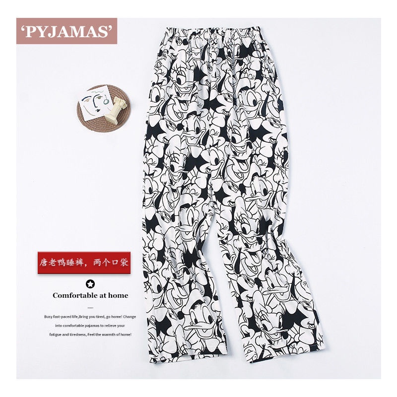 Quần Ngủ Cotton Kẻ Sọc Plus Size