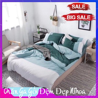 Bộ chăn ga gối đũi phối hàn quốc