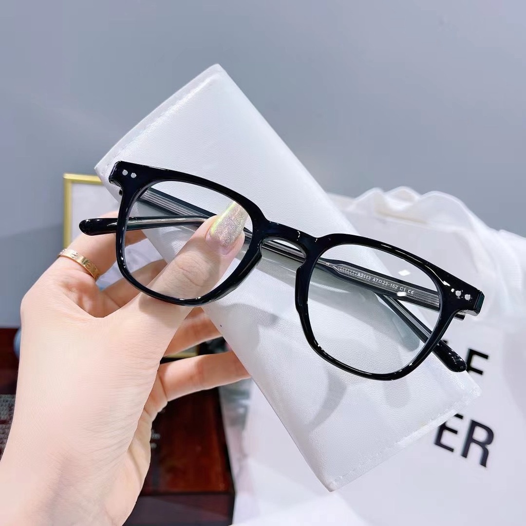Gọng kính tròn giả cận chân cốt thép chống gãy bền đẹp BJ 749