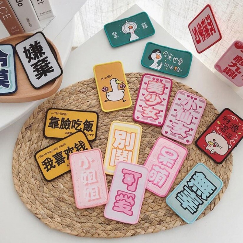 Miếng Dán Tóc Mái Ngang Dễ Thương Cho Nữ