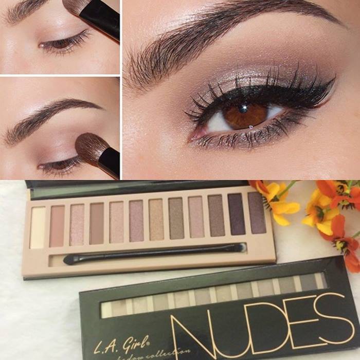 PHẤN MĂT LA GIRL 12 Ô NUDES EYESHADOW COLLECTION