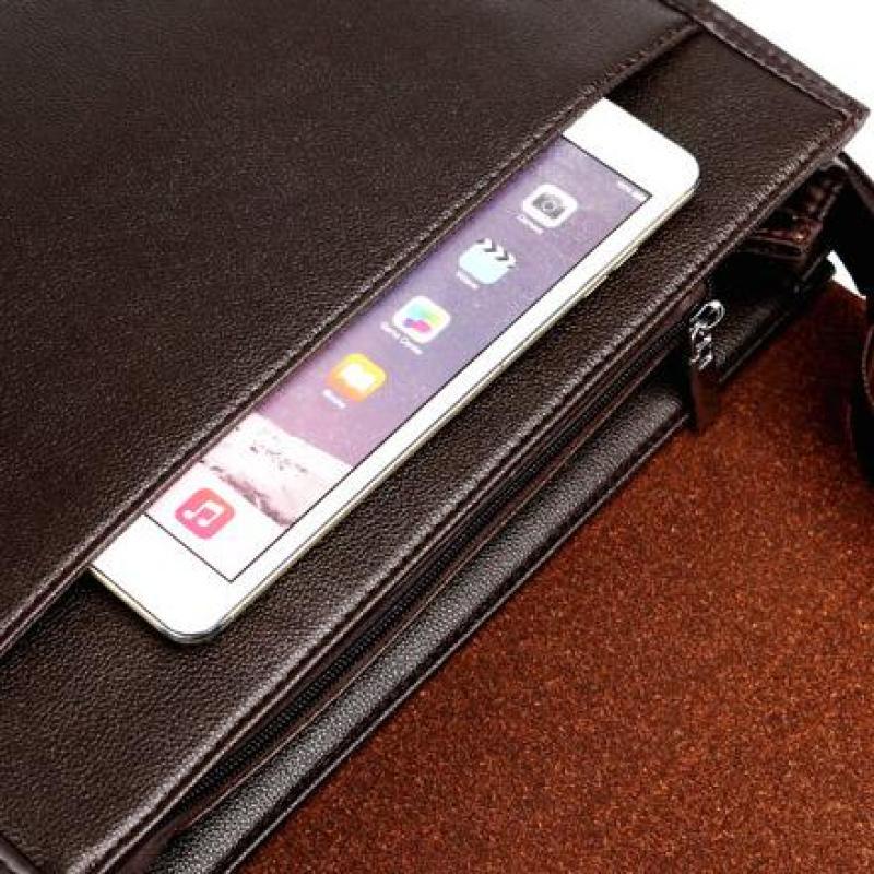 Túi da đeo chéo chống thấm nước thời trang hàn quốc cho nam