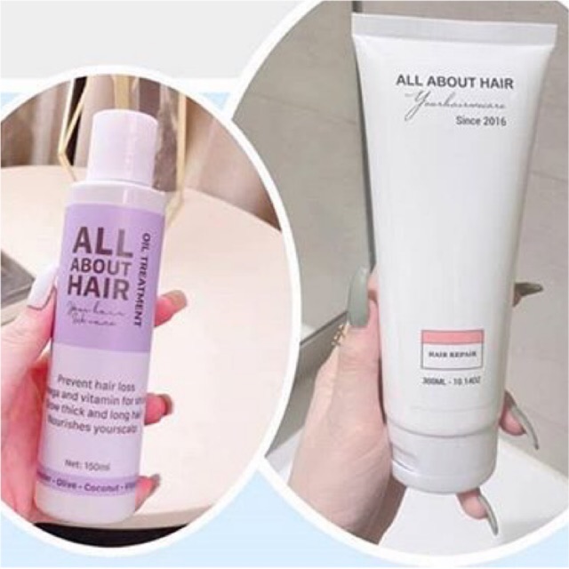 Combo kem ủ và oiltreatment kích mọc tóc phục hồi hư tổn | BigBuy360 - bigbuy360.vn