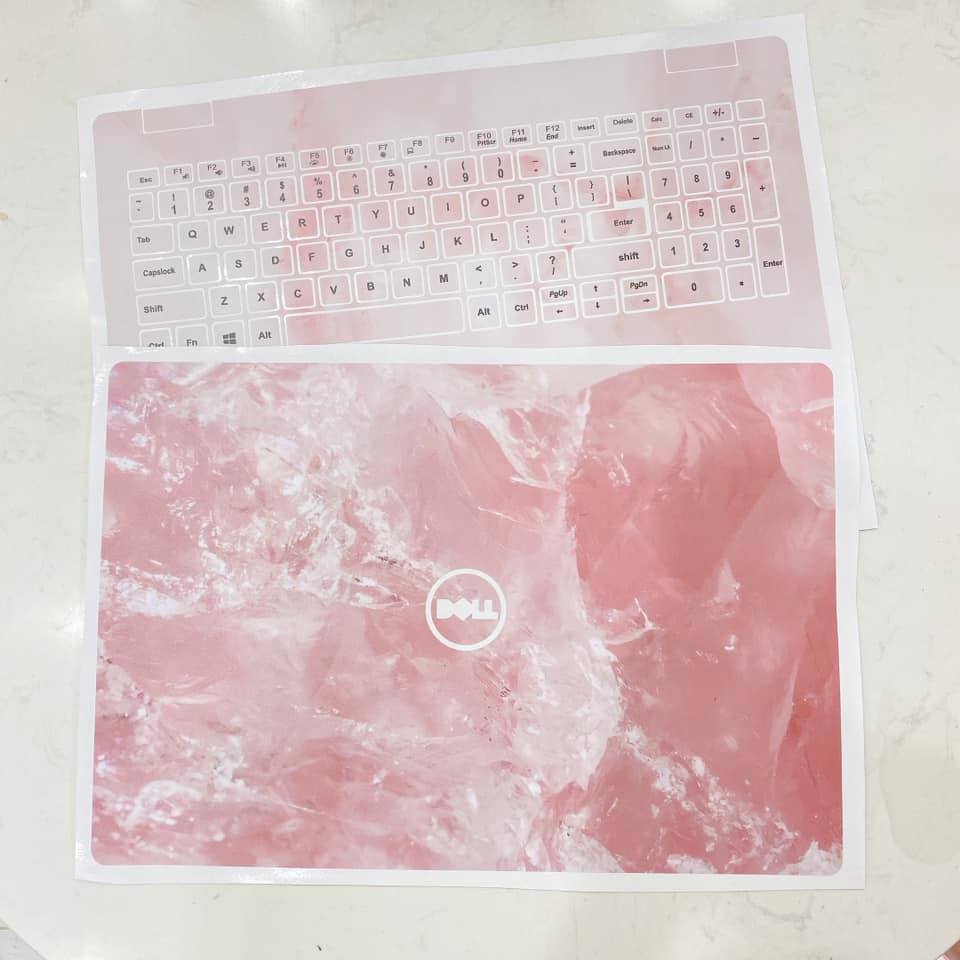 Miếng Skin Dán Laptop Chủ Đề Màu Hồng - Dành Cho Tất Cả Các Dòng Máy