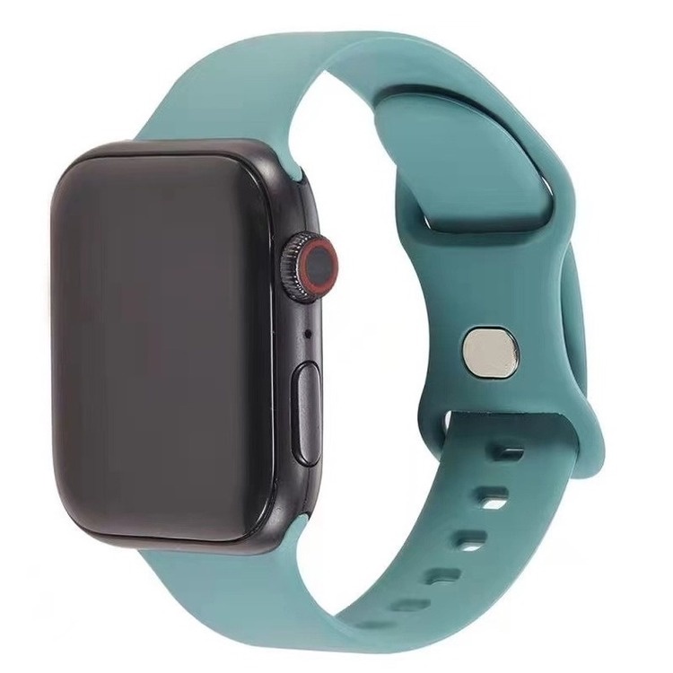 Dây Silicone Thay Thế 45mm 44mm 41mm Cho for iWatch 40mm 38mm 42mm Series 7 6 SE 5 4 3 2