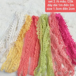Set ren chỉ bóng ,size 1.5cm đến 2cm.(6 mẫu/25k)
