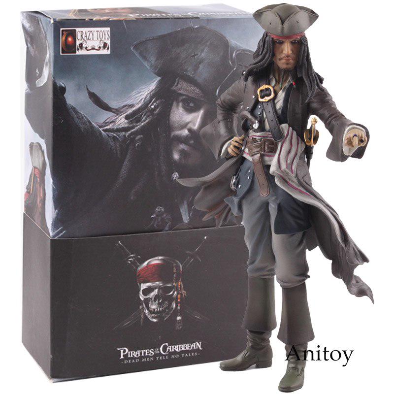 Mô hình nhân vật thuyền trưởng jack phim cướp biển vùng caribbean