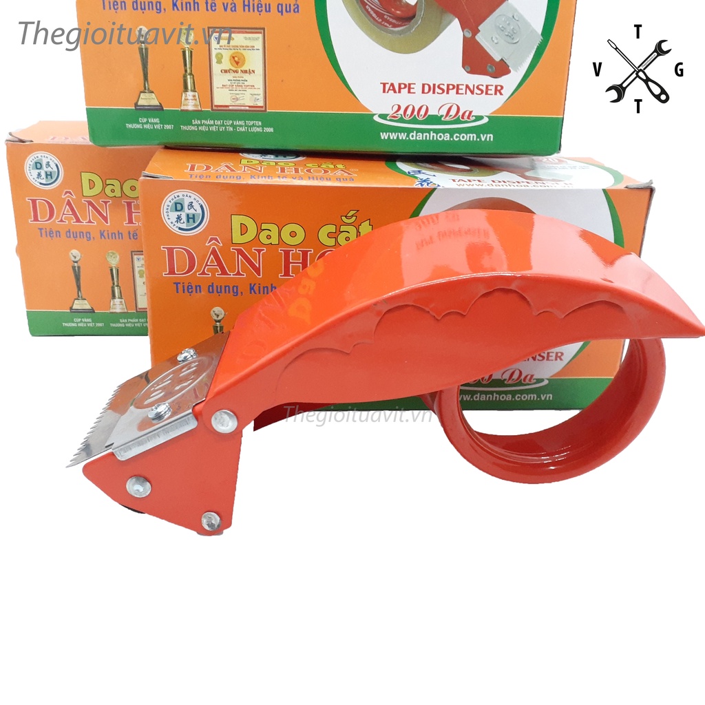 Cắt băng dính Dân Hoa 200 Da cho băng dính 1kg