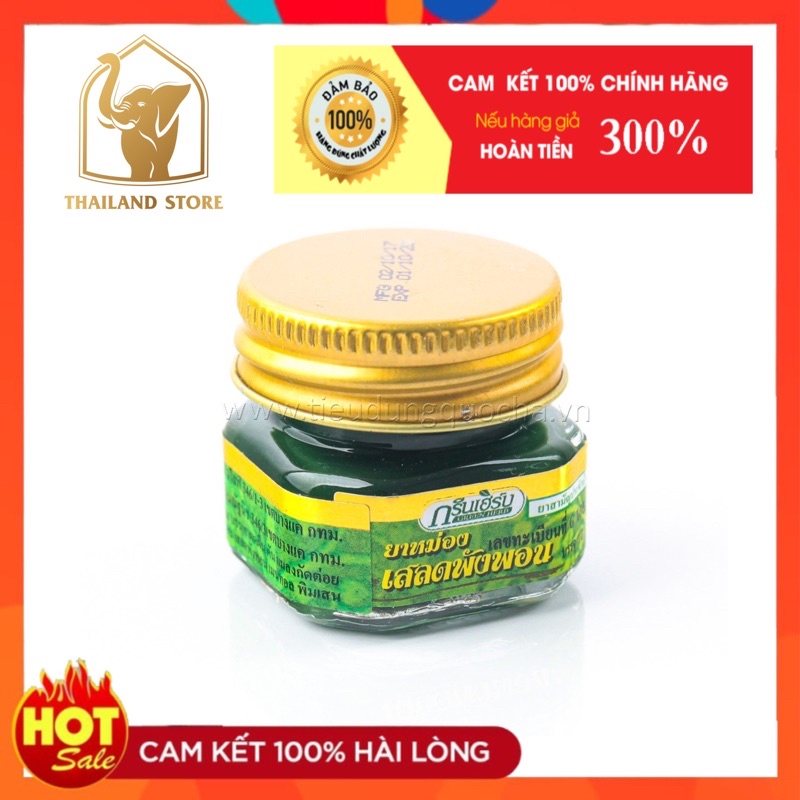 [CHÍNH HÃNG]Dầu cù là thơm Green Herb thái lan 10gr