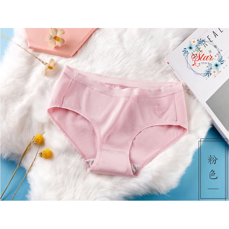 Quần lót nữ, quần mặc trong váy cotton co dãn mềm mịn F04