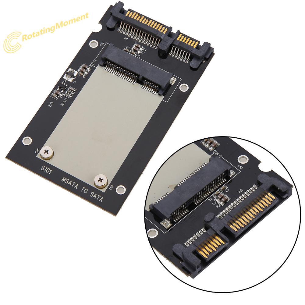 xt) mSATA SSD to 2.5in SATA Convertor Adapter Card Computer Transition Card