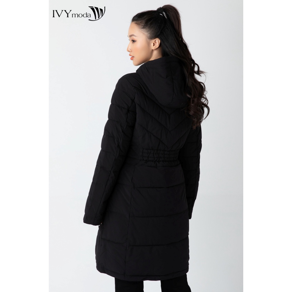 Áo khoác parka nữ chống thấm nước IVY moda MS 71B8032