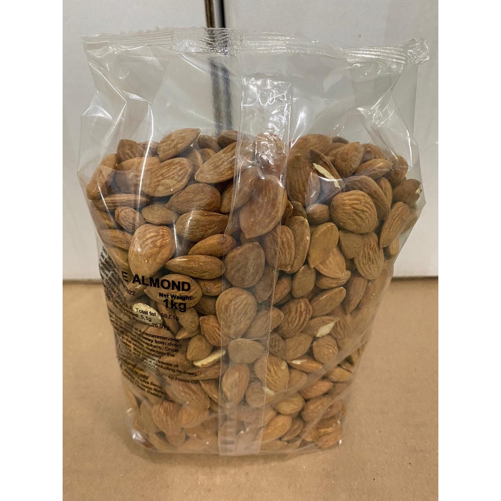 Hạnh nhân hữu cơ Bioterra Organic Raw Almond 200g