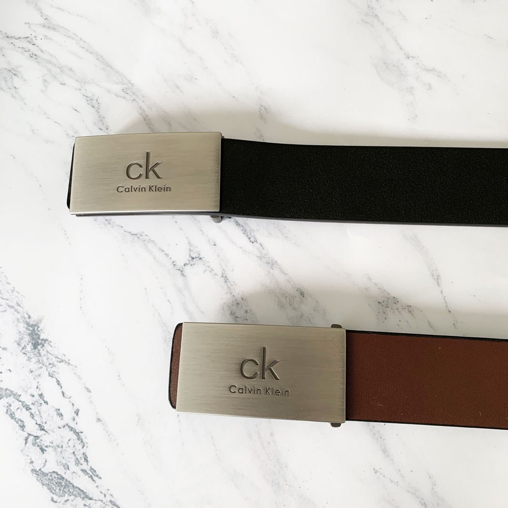 Thắt lưng da đục lỗ dài 120cm màu nâu/ đen dành cho nam