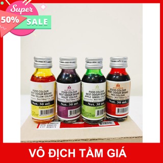 [GIÁ SỈ] Màu thực phẩm Best Odour 30ml